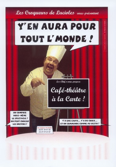 affiche y'en aura cabaret